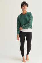 Load image into Gallery viewer, All in All Raw Hem Sweatshirt-2 Colors Available