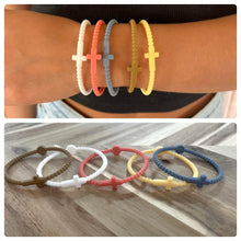 Load image into Gallery viewer, Silicone Cross Bracelet Sets