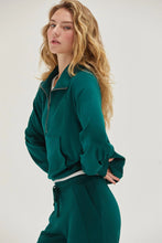 Load image into Gallery viewer, Can't Get Enough Half-Zip Collared Sweatshirt