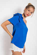 Load image into Gallery viewer, Ready For Sunshine One Shoulder Ruffle Top-Multiple Colors Available