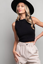 Load image into Gallery viewer, Hooked On You Cropped Tank Top-Multiple Colors Available