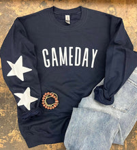 Load image into Gallery viewer, Game Day Star Sweatshirt -Multiple Colors Available