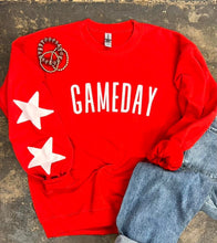 Load image into Gallery viewer, Game Day Star Sweatshirt -Multiple Colors Available