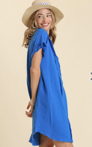 Linen Love Dress-2 Colors Available