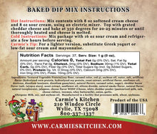 Load image into Gallery viewer, Baked Bacon Jalapeno Popper Dip Mix