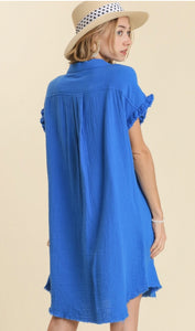 Linen Love Dress-2 Colors Available