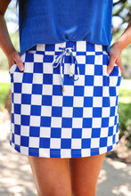 Load image into Gallery viewer, Let’s Go Checkered Skort-Multiple Colors Available