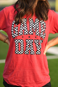 Game Day Checkered-Multiple Colors Available