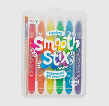 Load image into Gallery viewer, Smooth Stix Watercolor Gel Crayons-Set of 6