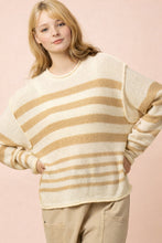 Load image into Gallery viewer, In Line With You Striped Sweater-Multiple Colors Available