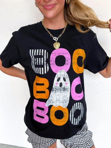 Boo Stacked Graphic Tee