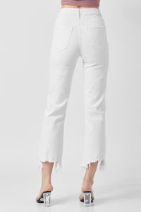 Make Them Yours High Rise Straight Crop Jeans