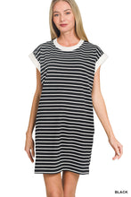 Load image into Gallery viewer, Out For The Day Striped Dress-Multiple Colors Available