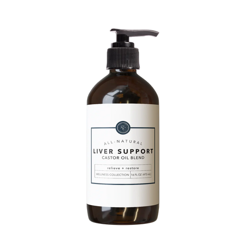 Liver Support Castor Oil Blend Rowe Casa