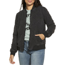 Load image into Gallery viewer, Quilted Bomber Jacket
