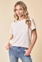 Load image into Gallery viewer, Perfect Match Short Sleeve Top