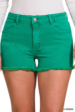 Load image into Gallery viewer, Still Got It Washed Frayed Shorts-Multiple Colors Available