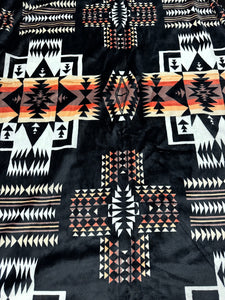 Full Size(60”x80”) Aztec Fleece Blanket-Multiple Colors Available