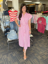 Load image into Gallery viewer, Rest Assured Striped Dress