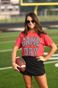 Game Day Checkered-Multiple Colors Available