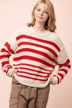 Load image into Gallery viewer, In Line With You Striped Sweater-Multiple Colors Available