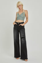 Load image into Gallery viewer, Time After Time Risen Distressed Wide Leg Jeans