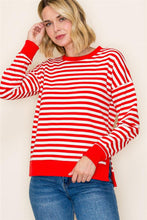 Load image into Gallery viewer, Beyond The Stripe Long Sleeve Top