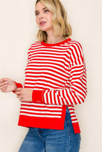 Load image into Gallery viewer, Beyond The Stripe Long Sleeve Top