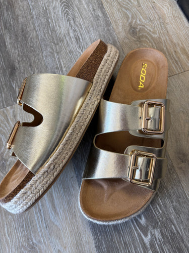 Heart Of Gold Sandals