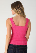 Load image into Gallery viewer, Beautiful In Love Textured Tank Top-Multiple Colors Available