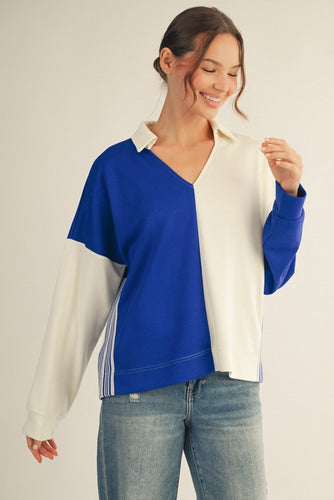 Side By Side Long Sleeve Top