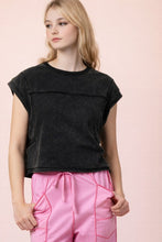 Load image into Gallery viewer, Carefree Mineral Washed Top