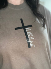 Load image into Gallery viewer, Hallelujah Cross Graphic Tee *PRE-ORDER*