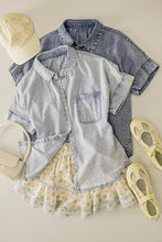 Load image into Gallery viewer, Delightful Denim Mineral Washed Shirt