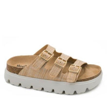 Load image into Gallery viewer, Corkys Threes Company Raffia Sandals