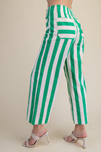 Load image into Gallery viewer, Earn Those Stripes Wide Leg Cropped Pants