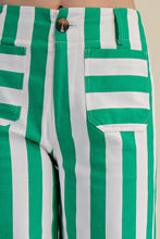 Load image into Gallery viewer, Earn Those Stripes Wide Leg Cropped Pants