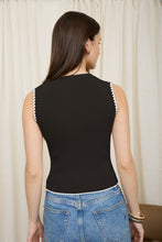 Load image into Gallery viewer, Keep It Cute Button Down Sleeveless Top