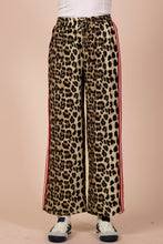 Load image into Gallery viewer, Spotted In Style Leopard Pants With Red Stripes