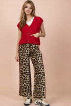 Load image into Gallery viewer, Spotted In Style Leopard Pants With Red Stripes