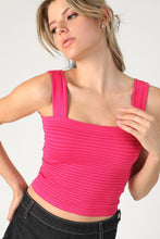 Load image into Gallery viewer, Nothing Holds Me Back Square Neck Tank Top