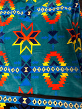 Load image into Gallery viewer, King Size(86”x102”) Aztec Fleece Blanket-Multiple Colors Available