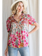 Load image into Gallery viewer, How Sweet Are You Floral Top