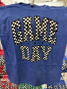 Game Day Checkered-Multiple Colors Available