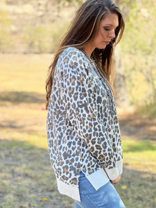 Mendy Leopard Sweatshirt