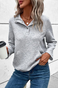 Easy Must Have Textured Pullover-2 Colors Available