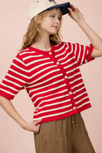 Load image into Gallery viewer, All You Have Striped Sweater Top-Multiple Colors Available