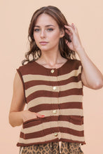Load image into Gallery viewer, Feelin’ It Striped Top-Multiple Colors Available