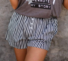 Load image into Gallery viewer, Striped Shorts-Multiple Colors Available