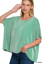 Load image into Gallery viewer, Just Right Oversized Ribbed Crop Top-Multiple Colors Available